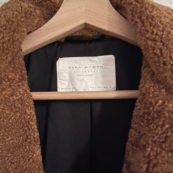 Zara teddy coat. So cute! Re-poshing because it’s too small :( - Picture 10 of 10